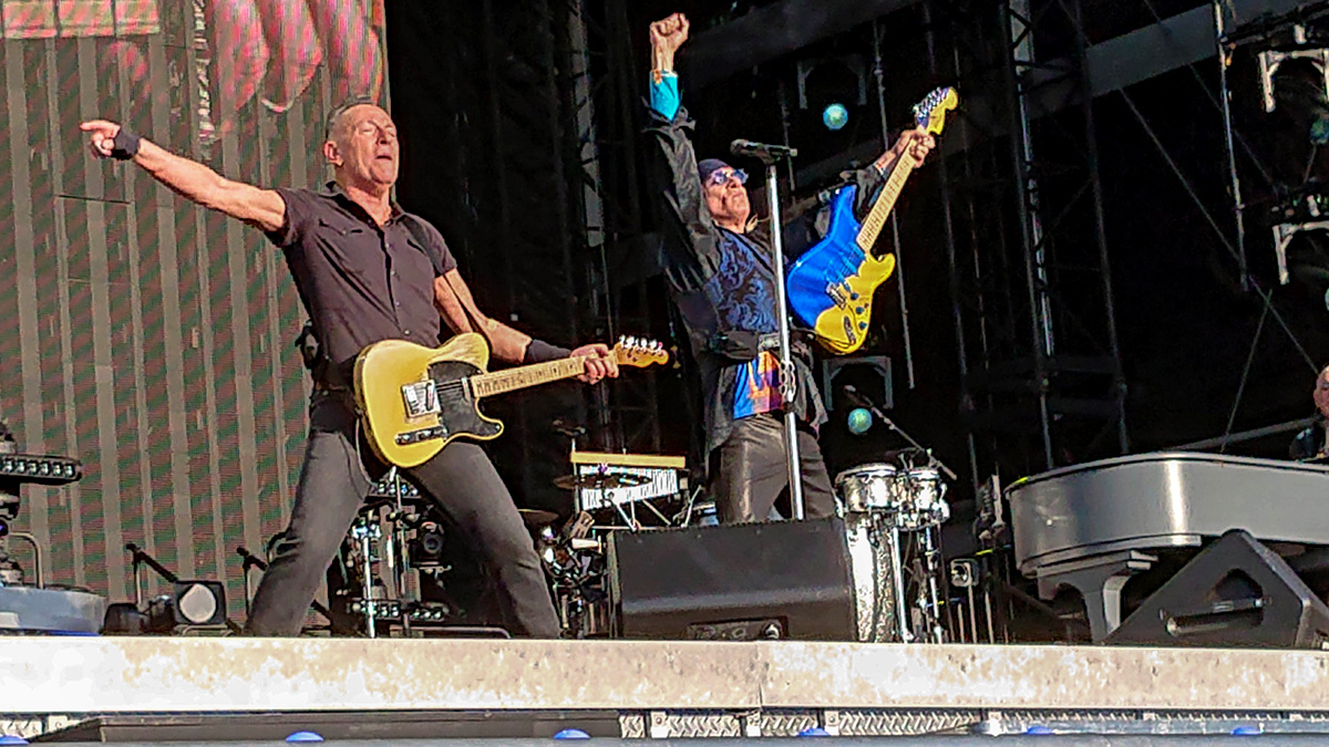Bruce Springsteen & The E Street Band. Dublin 9.05.2023 r. (fot. Krzysztof Latosiński)